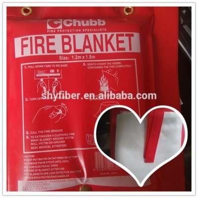 0.5mm 1.2m*1.2m Good quality 100% fiberglass Fire Blanket welding blanket